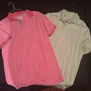 2 Polo Shirts—Under Armour & Link Soul